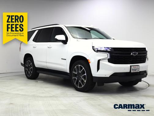 White 2023 Chevrolet Tahoe RST