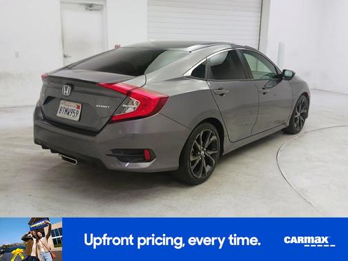 Gray 2020 Honda Civic Sport
