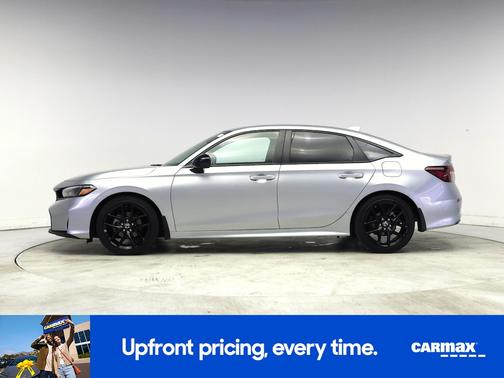 Silver 2025 Honda Civic Sport
