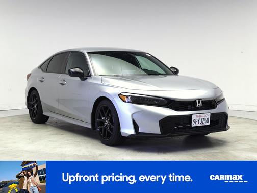 Silver 2025 Honda Civic Sport