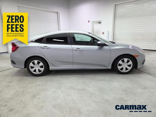 Silver 2017 Honda Civic LX
