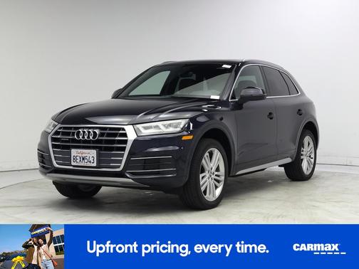 Blue 2018 Audi Q5 Premium Plus