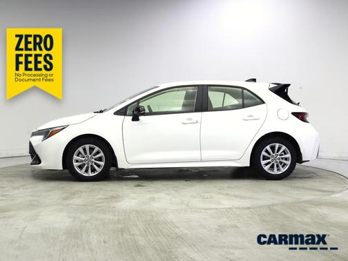 White 2026 Toyota Corolla Hatchback SE