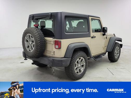 Tan 2016 Jeep Wrangler Rubicon