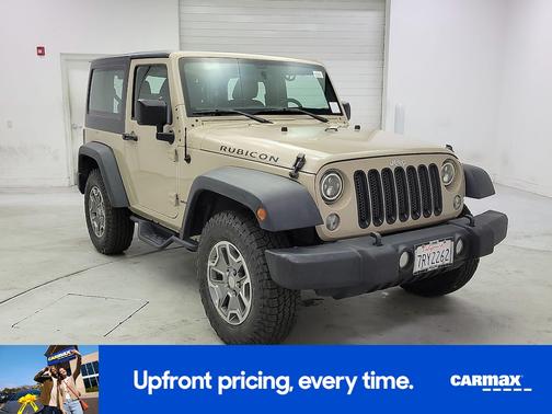 Tan 2016 Jeep Wrangler Rubicon