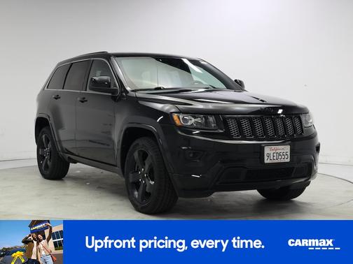 Black 2015 Jeep Grand Cherokee Altitude