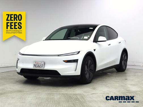 White 2026 Tesla Model Y Long Range