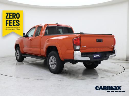 Orange 2018 Toyota Tacoma SR5