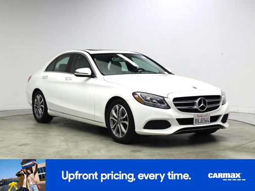 White 2018 Mercedes-Benz C-Class