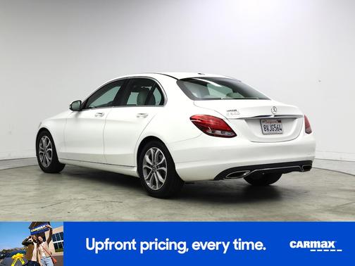 White 2018 Mercedes-Benz C-Class