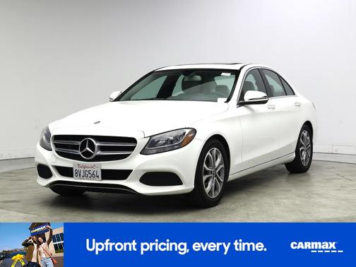 White 2018 Mercedes-Benz C-Class