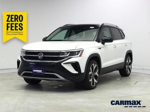 White 2023 Volkswagen Taos SEL