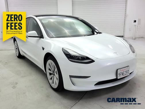 White 2023 Tesla Model 3
