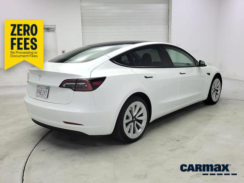 White 2023 Tesla Model 3