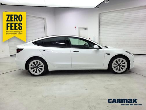 White 2023 Tesla Model 3