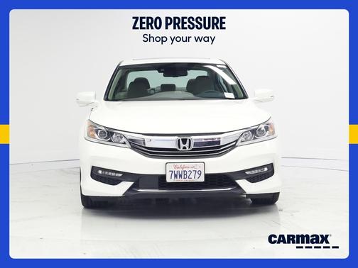 Pearl 2016 Honda Accord EX-L