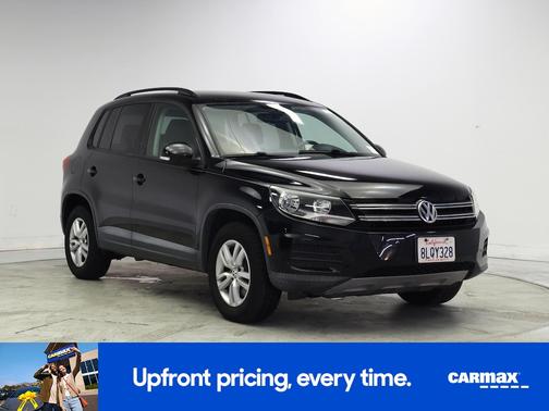 Black 2016 Volkswagen Tiguan S