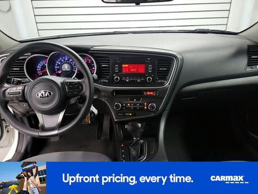 White 2015 Kia Optima LX