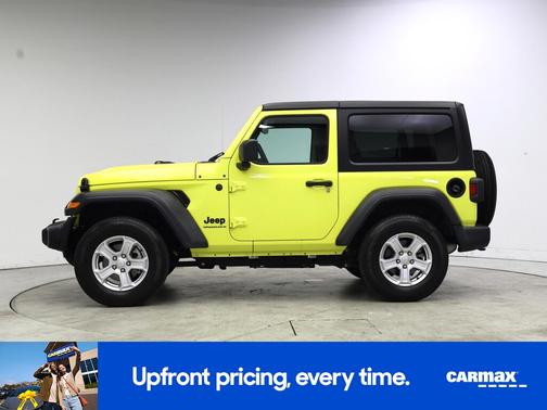 Yellow 2023 Jeep Wrangler Sport S