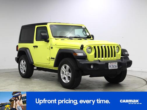 Yellow 2023 Jeep Wrangler Sport S