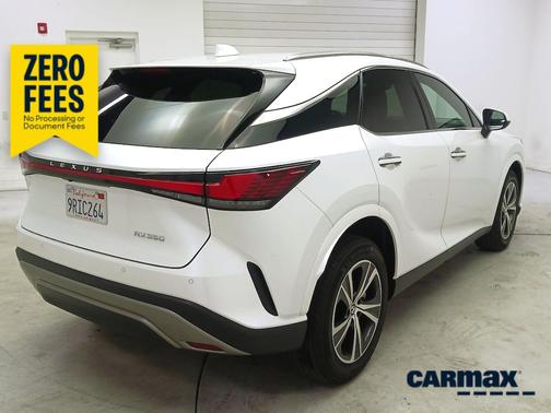 White 2025 Lexus RX 350