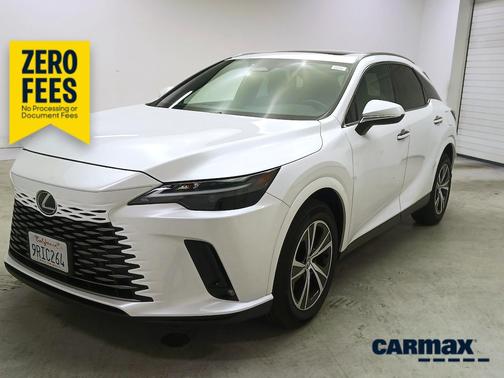 White 2025 Lexus RX 350