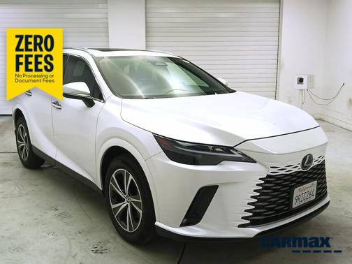 White 2025 Lexus RX 350