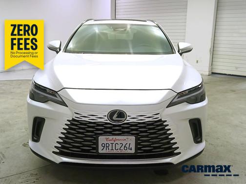 White 2025 Lexus RX 350