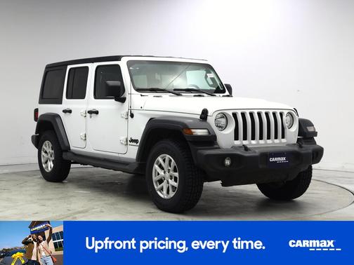 White 2023 Jeep Wrangler Unlimited Sport S