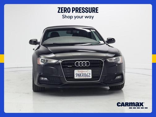 Black 2016 Audi A5 Premium Plus