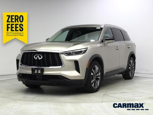 Gray 2023 INFINITI QX60 Luxe