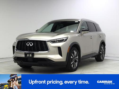 Gray 2023 INFINITI QX60 Luxe