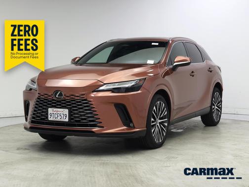 Orange 2023 Lexus RX 350 Premium Plus