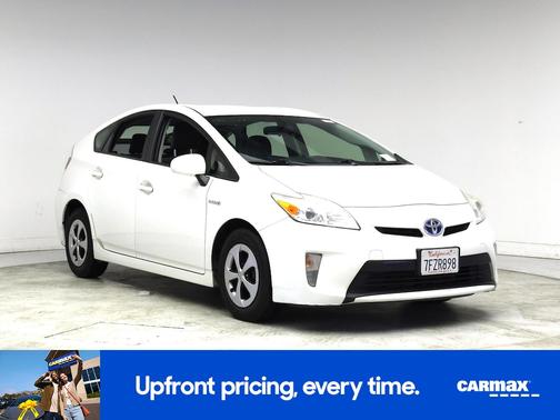 White 2014 Toyota Prius Three