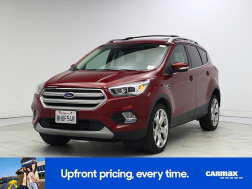 Red 2019 Ford Escape Titanium