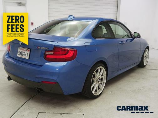 Blue 2016 BMW M235 I