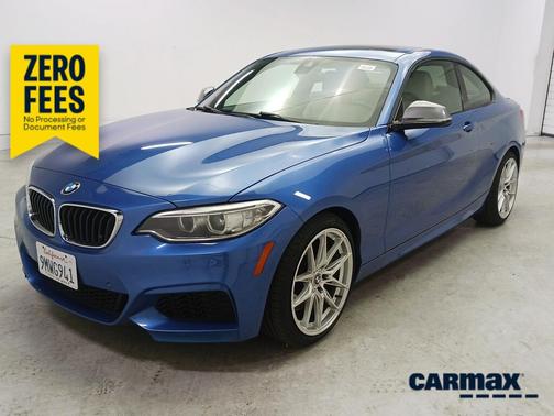Blue 2016 BMW M235 I