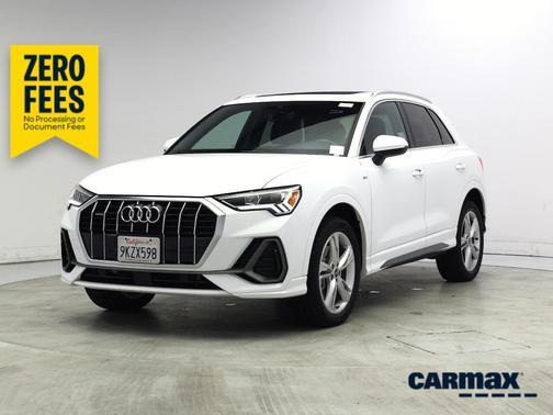 White 2024 Audi Q3 S-Line Premium