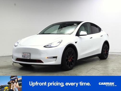 White 2023 Tesla Model Y Long Range