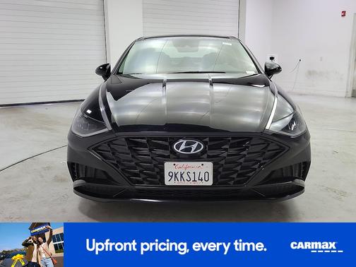 Black 2020 Hyundai SONATA SEL