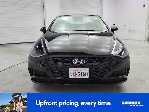 Black 2020 Hyundai SONATA SEL