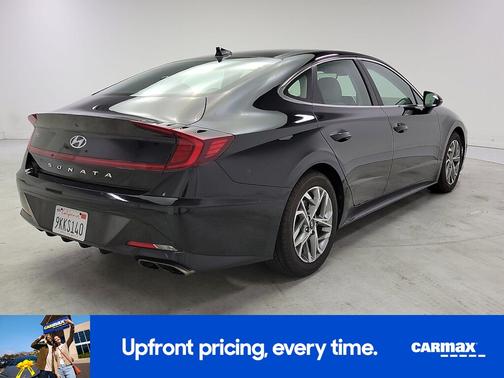 Black 2020 Hyundai SONATA SEL