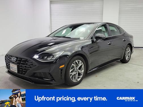 Black 2020 Hyundai SONATA SEL