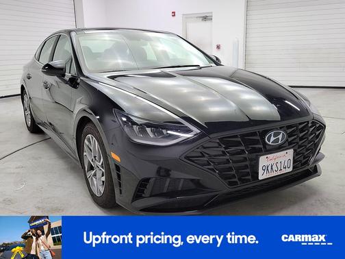 Black 2020 Hyundai SONATA SEL
