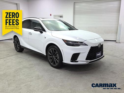 White 2025 Lexus RX 350h F-SPORT Design