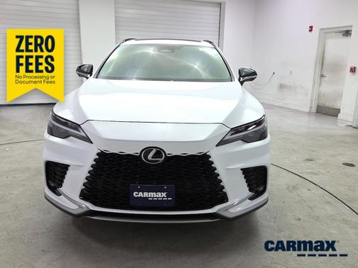 White 2025 Lexus RX 350h F-SPORT Design