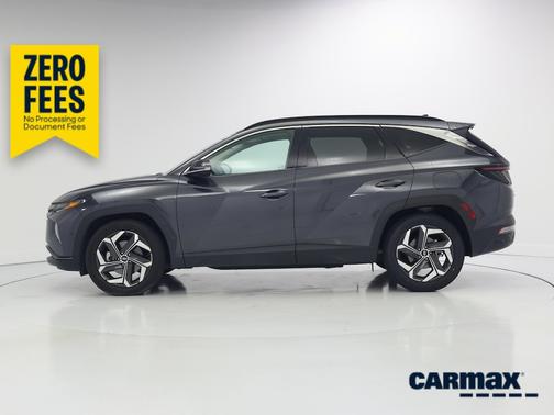 Gray 2022 Hyundai TUCSON Limited