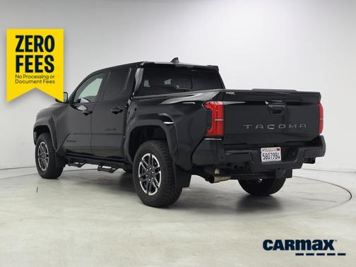 Black 2024 Toyota Tacoma TRD Sport