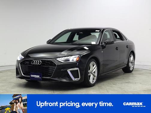 Black 2022 Audi A4 S-Line Premium Plus