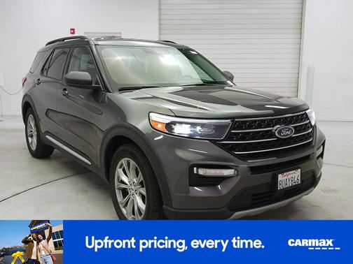 Gray 2020 Ford Explorer XLT